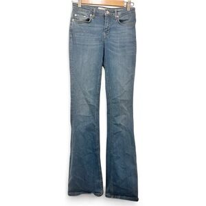 Zara Blue Flare & Wide Leg Jeans